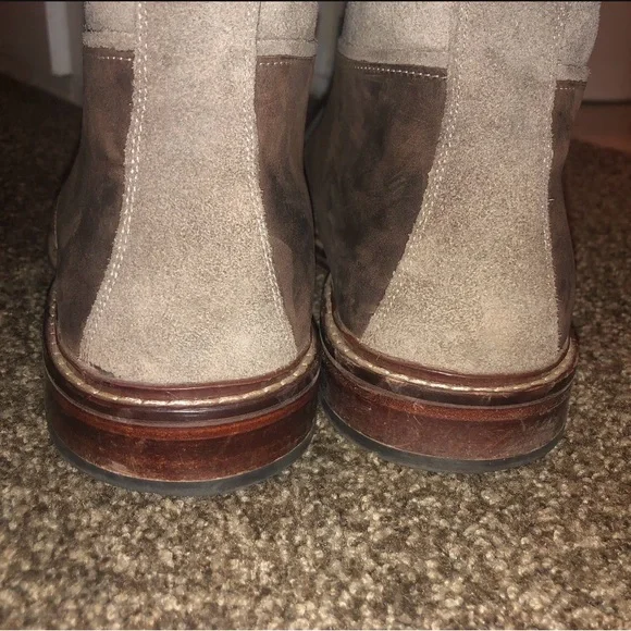 Cole Haan Two-Tone Leather Chukka Boots - Picture 5 of 5